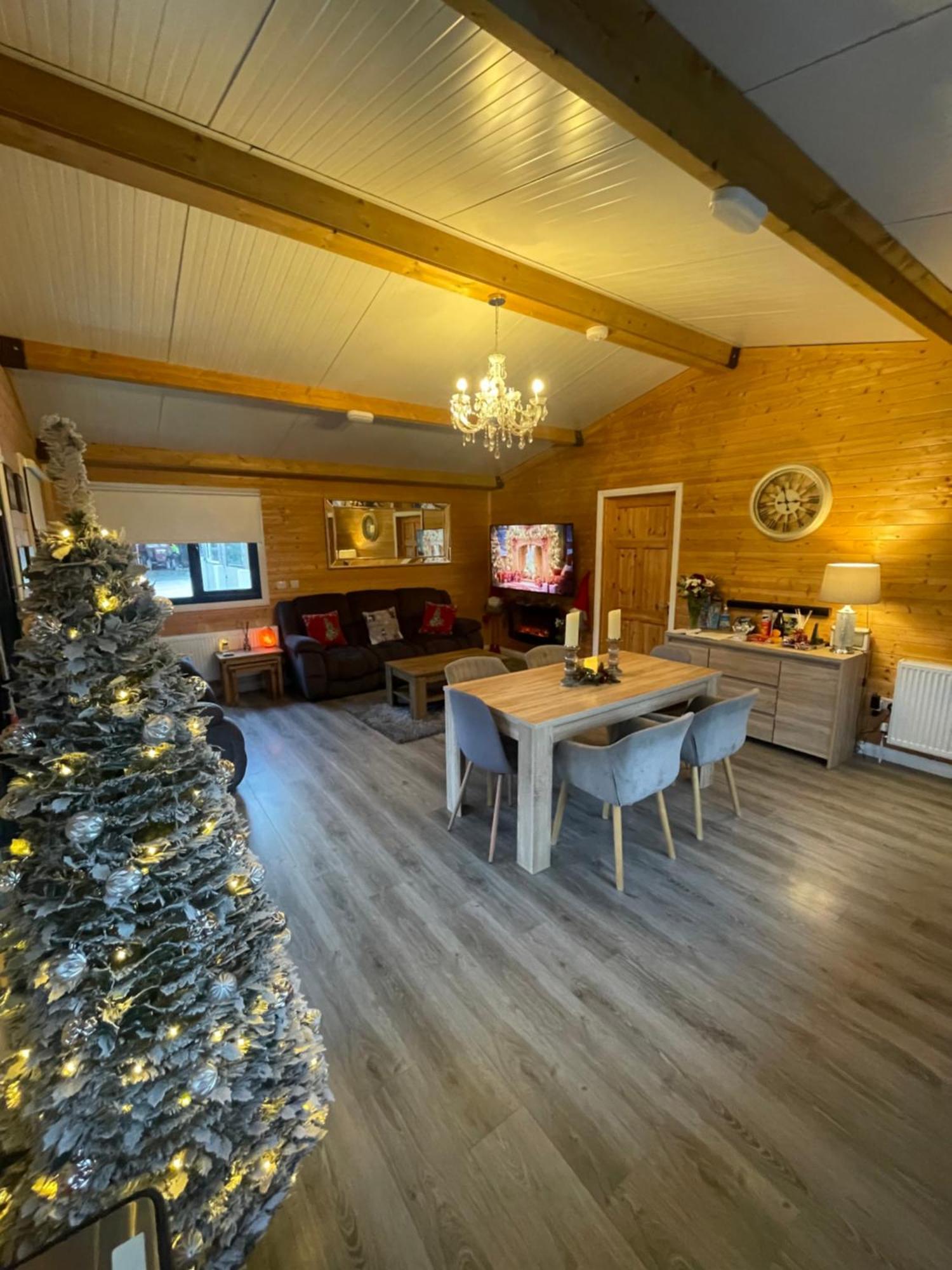 The Lodge Mountain View Log Cabin , Attymass Ballina Boyhollagh Exterior foto